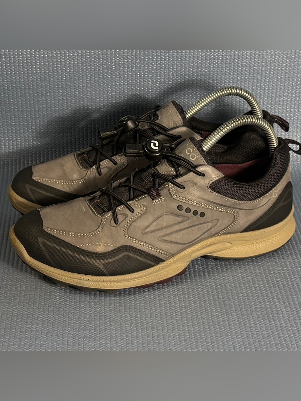 Ecco Biom Ultra Quest Gray Athletic Shoes Women’s Size 7.5 US 38 EU